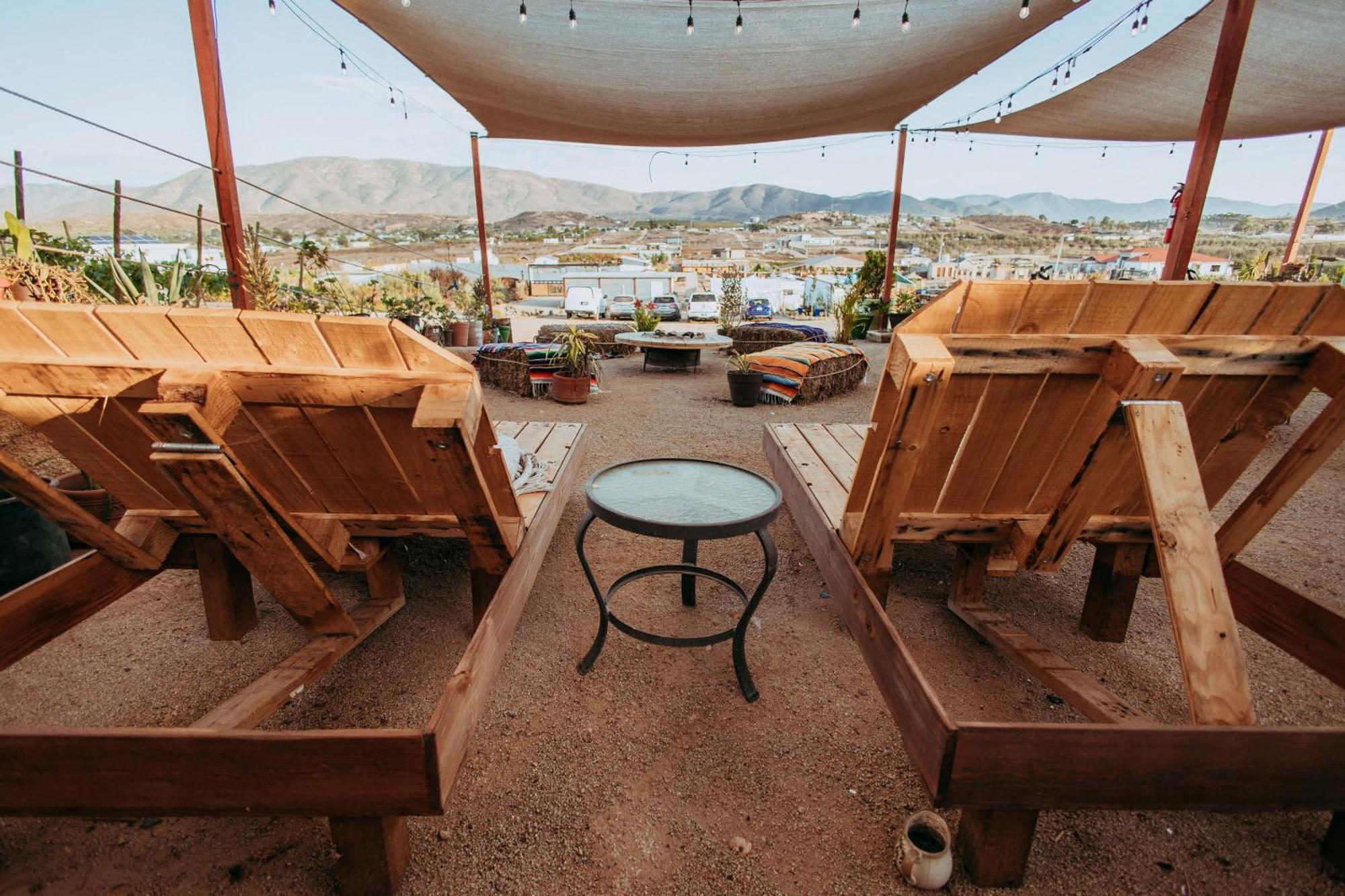 Villa Loar, Valle De Guadalupe El Porvenir Eksteriør billede